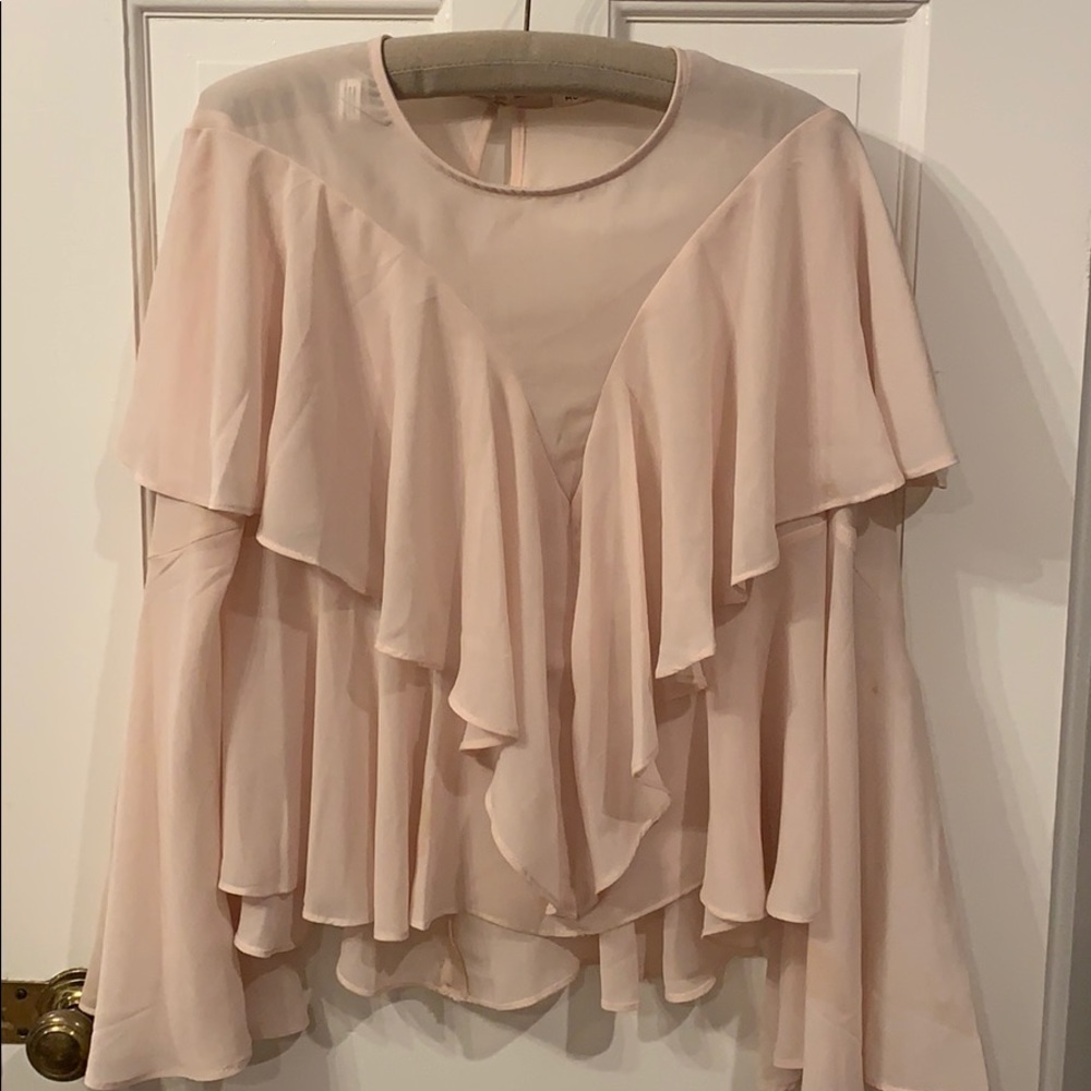 Blush blouse by Mustard Seed